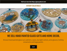Tablet Screenshot of kitschycollectibles.com